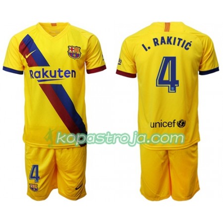 Billiga Fotbollströjor FC Barcelona Ivan Rakitic 4 Barn Borta tröja 2019/20 Kortärmad